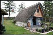 Sdansicht des Ferienhuschens